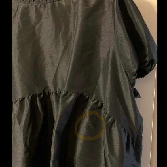 Women's Plus Tiered Ruffle Edge Puff Sleeve Midi Dress - Kika Vargas x Target - Picture 7 of 10